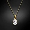 Diamond Sky Jewelry Kaklo papuošalas moterims DaimondSky Crystal Drop su Swarovski kristalais
