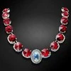 Diamond Sky Jewelry Kaklo papuošalas moterims DiamondSky „Safi's Charm“ su Swarovski kristalais