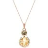 Diamond Sky Jewelry Kaklo papuošalas moterims Diamond Sky "Glare (Jonquil)" su Preciosa™ kristalais