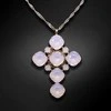 Diamond Sky Jewelry Kaklo papuošalas moterims DiamondSky Glamour su Swarovski kristalais
