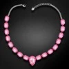 Diamond Sky Jewelry Kaklo papuošalas moterims DiamondSky „Color Season“ su Swarovski kristalais