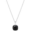 Diamond Sky Jewelry Kaklo papuošalas moterims DiamondSky "Glare (Jet)" su Swarovski kristalais