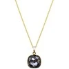 Diamond Sky Jewelry Kaklo papuošalas moterims DiamondSky "Fantasy II (Sidabrinis Night)" su Swarovski kristalais