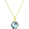Diamond Sky Jewelry Kaklo papuošalas moterims DiamondSky "Fantasy (Aquamarine Mėlyna)" su Swarovski kristalais