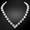 Diamond Sky Jewelry Kaklo papuošalas moterims DiamondSky „Crystal Thread“ su Swarovski kristalais