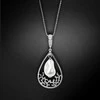 Diamond Sky Jewelry Kaklo papuošalas moterims DiamondSky "Baroque Drop" su Swarovski kristalais