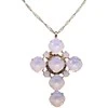 Diamond Sky Jewelry Kaklo papuošalas moterims DiamondSky Glamour su Swarovski kristalais