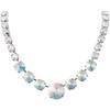 Diamond Sky Jewelry Kaklo papuošalas moterims DiamondSky „Summer (Aurore Boreale)“ su Swarovski kristalais