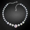 Diamond Sky Jewelry Kaklo papuošalas moterims DiamondSky „Summer (Aurore Boreale)“ su Swarovski kristalais