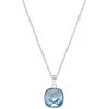 Diamond Sky Jewelry Kaklo papuošalas moterims DiamondSky "Glare (Aquamarine)" su Swarovski kristalais