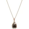 Diamond Sky Jewelry Kaklo papuošalas moterims DiamondSky „Venus II (Gold Patina)“ su Swarovski kristalais