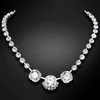 Diamond Sky Jewelry Kaklo papuošalas moterims DiamondSky „Glare“ su Swarovski kristalais
