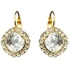Diamond Sky Jewelry Komplektas "Akinantis spindesys III" su Swarovski kristalais