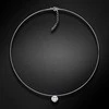 Diamond Sky Jewelry Nematomas karoliai moterims DiamondSky su Swarovski kristalais