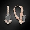 Diamond Sky Jewelry Papuošalų rinkinys moterims DiamondSky "Leonora II (Jet Hematite)" su Preciosa kristalais