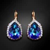 Diamond Sky Jewelry Papuošalų rinkinys moterims DiamondSky „Celestial Drop III (Bermuda Mėlyna)“ su Swarovski kristalais