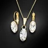 Diamond Sky Jewelry Papuošalų rinkinys moterims DiamondSky "Enigma" su Swarovski kristalais