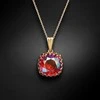 Diamond Sky Jewelry Papuošalų rinkinys moterims DiamondSky "Vintage V (Light Siam Shimmer)" su Swarovski kristalais