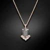 Diamond Sky Jewelry Papuošalų rinkinys moterims DiamondSky "Leonora II (Jet Hematite)" su Preciosa kristalais