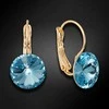 Diamond Sky Jewelry Papuošalų rinkinys moterims DiamondSky Clarice II (Aquamarine Mėlyna) su Swarovski kristalais