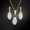 Diamond Sky Jewelry Papuošalų rinkinys moterims DiamondSky "Enigma" su Swarovski kristalais