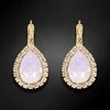 Diamond Sky Jewelry Papuošalų rinkinys moterims DiamondSky „Celestial Drop (Rose Vanduo Opal)“ su Swarovski kristalais
