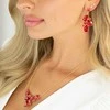 Diamond Sky Jewelry Papuošalų rinkinys moterims DiamondSky "Fillory Magic (Light Siam)" su Preciosa kristalais
