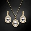 Diamond Sky Jewelry Papuošalų rinkinys moterims DiamondSky „Celestial Drop“ su Swarovski kristalais