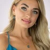 Diamond Sky Jewelry Papuošalų rinkinys moterims DiamondSky "Vintage IV (Bermuda Mėlyna)" su Swarovski kristalais
