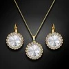 Diamond Sky Jewelry Papuošalų rinkinys moterims DiamondSky Clarice su Swarovski kristalais