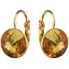 Diamond Sky Jewelry Papuošalų rinkinys moterims DiamondSky Clarice II (Golden Shadow) su Swarovski kristalais