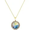 Diamond Sky Jewelry Papuošalų rinkinys moterims DiamondSky Clarice (Aurore Boreale) su Swarovski kristalais