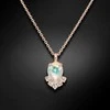 Diamond Sky Jewelry Papuošalų rinkinys moterims DiamondSky "Leonora II (Aurora Borealis)" su Preciosa kristalais