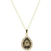 Diamond Sky Jewelry Papuošalų rinkinys moterims DiamondSky „Celestial Drop (Gold Patina)“ su Swarovski kristalais