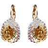 Diamond Sky Jewelry Papuošalų rinkinys moterims DiamondSky „Celestial Drop III (Golden Shadow)“ su Swarovski kristalais