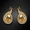 Diamond Sky Jewelry Papuošalų rinkinys moterims DiamondSky „Celestial Drop (Golden Shadow)“ su Swarovski kristalais