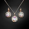 Diamond Sky Jewelry Papuošalų rinkinys moterims DiamondSky "Glory II (Aurore Boreale)" su Swarovski kristalais