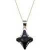 Diamond Sky Jewelry Papuošalų rinkinys moterims DiamondSky Crystal Rhombus II (Graphite Lite Chrome) su Swarovski kristalais