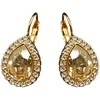 Diamond Sky Jewelry Papuošalų rinkinys moterims DiamondSky „Celestial Drop (Golden Shadow)“ su Swarovski kristalais