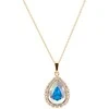 Diamond Sky Jewelry Papuošalų rinkinys moterims DiamondSky Celestial Drop (Aurora Borealis) su Swarovski kristalais