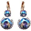 Diamond Sky Jewelry Papuošalų rinkinys moterims DiamondSky "Clarice VI (Light Sapphire Shimmer)" su Swarovski kristalais
