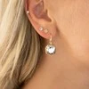 Diamond Sky Jewelry Papuošalų rinkinys moterims DiamondSky "Vintage V (Light Chrome)" su Swarovski kristalais