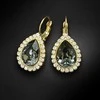 Diamond Sky Jewelry Papuošalų rinkinys moterims DiamondSky „Celestial Drop (Sidabrinis Night)“ su Swarovski kristalais