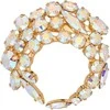 Diamond Sky Jewelry Segė moterims DiamondSky "Crystal Branch (Aurora Borealis)" su Swarovski kristalais
