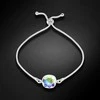 Diamond Sky Jewelry Sidabrinė apyrankė moterims DiamondSky "Glare (Aurora Borealis)"