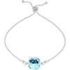 Diamond Sky Jewelry Sidabrinė apyrankė moterims DiamondSky "Glare (Aquamarine)"