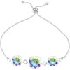 Diamond Sky Jewelry Sidabrinė apyrankė moterims DiamondSky "Glare II (Aurora Borealis)"