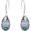 Diamond Sky Jewelry Sidabriniai auskarai moterims DiamondSky „Baroque III (Vitrail Light)“ su Swarovski kristalais