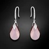 Diamond Sky Jewelry Sidabriniai auskarai moterims DiamondSky „Baroque III (Antique Rožinė)“ su Swarovski kristalais