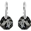 Diamond Sky Jewelry Sidabriniai auskarai moterims DiamondSky „Frozen Edges (Sidabrinis Night)" su Swarovski kristalais